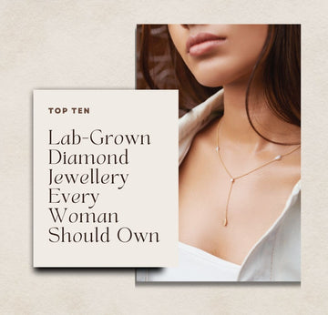 lab grown diamond necklace