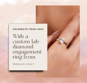 lab grown diamond ring