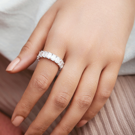 Emerald Eternity Band